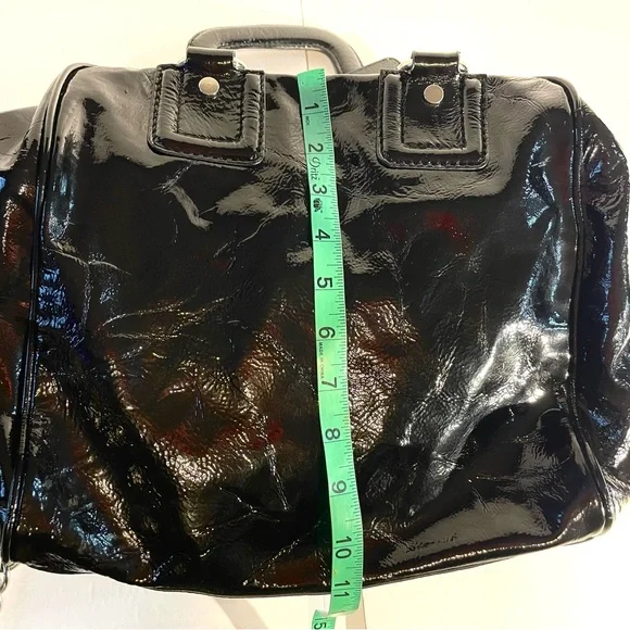 Dolce & Gabbana Glossy Black Chain Shoulder Bag - Picture 9 of 16